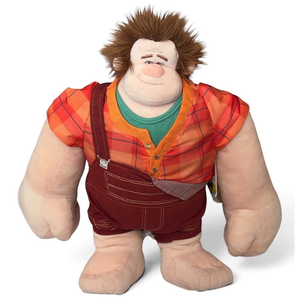 New Disney Store Wreck-It 2 Ralph 16" Plush Stuffed Toy